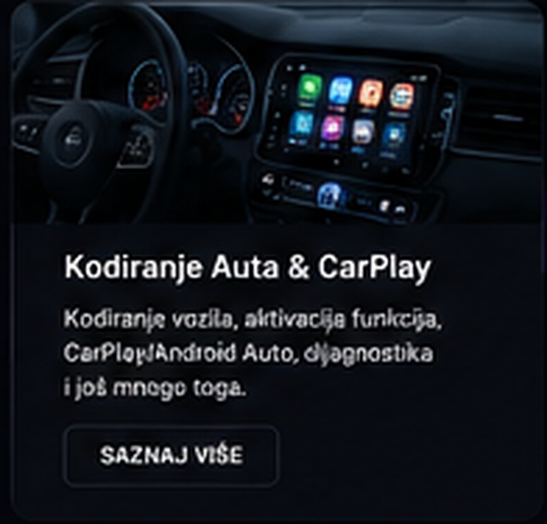 Kodiranje auta i CarPlay